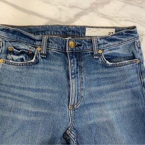 ♥️ Rag & Bone Peyton High Rise Bootcut Jeans Size 27 Huntley Wash
